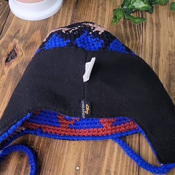 Screamer. Knit Beanie. Lined. OSFA. EUC - Picture 4 of 9